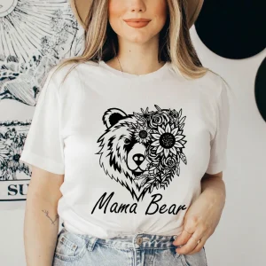 Floral Mama Bear Mother's Day 2022 Shirt