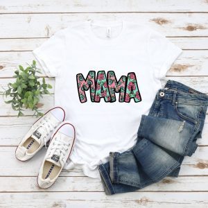 Flowers Mama Best Mom Mothers Day 2022 Shirt