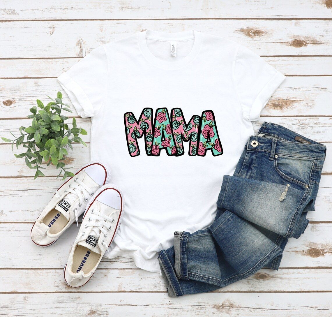 Flowers Mama Best Mom Mothers Day 2022 Shirt