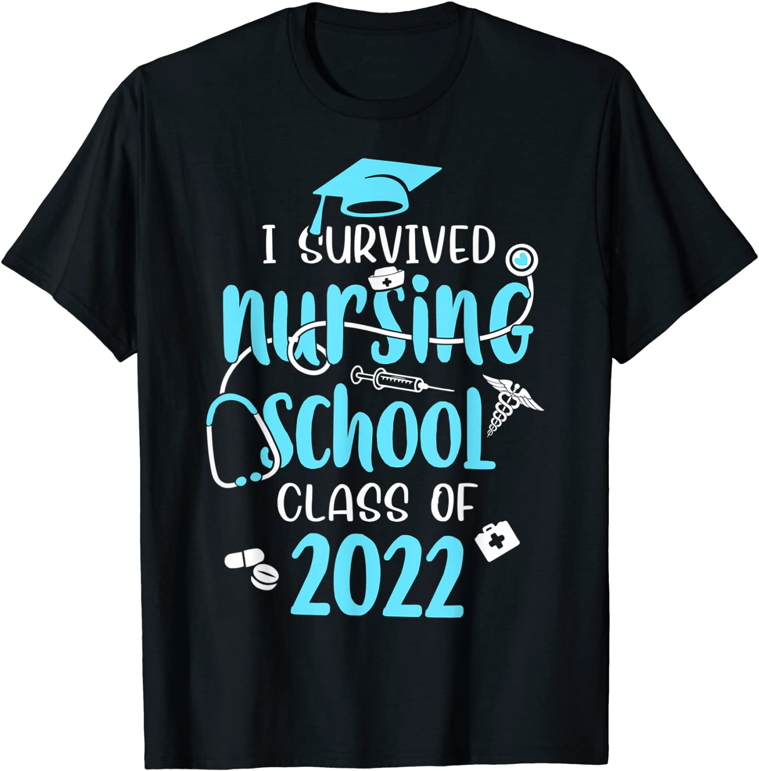 Future New Nurse Class Of 2022 Graduation Nursing School Classic Shirt