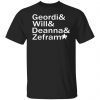 Geordi And Will And Deanna And Zefram Shirt