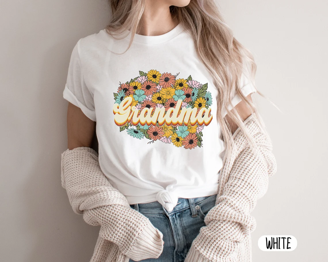 Grandma Floral Mothers day 2022 Shirt