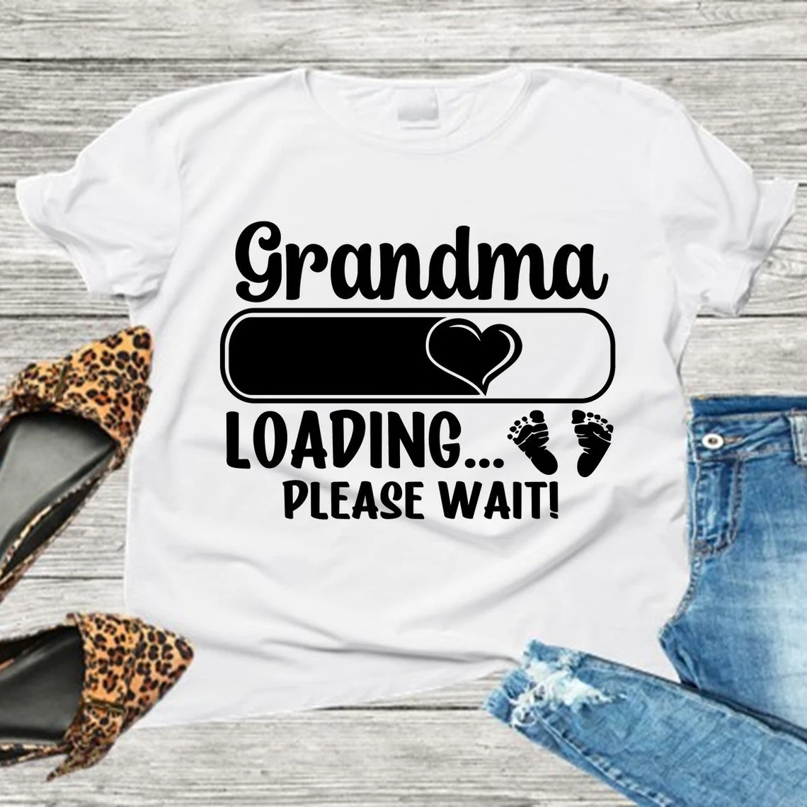 Grandma Loading Please Wait Mother's Day 2022 Shirt