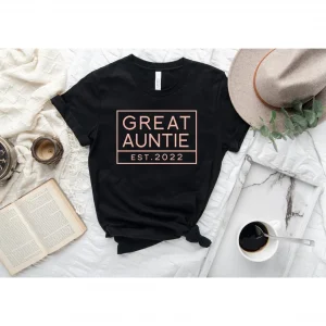 Great Auntie Est. 2022 Mother's Day Classic Shirt
