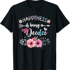 Happiness Is Being A Deedee Mother's Day 2022 Shirt