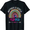 Happiness Is Being A Nanny Rainbow Mother's Day 2022 Limited Shirt