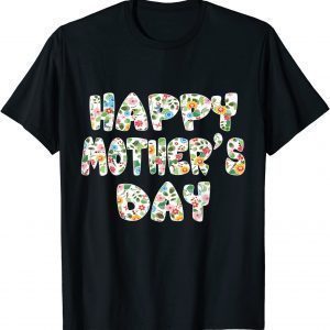 Happy Mother's Day 2022 Cute Floral Grandma Limited Shirt