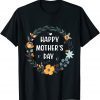 Happy Mother's Day 2022 Cute Floral Mom Grandma Classic Shirt