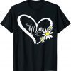 Happy Mother's Day Mom Heart Daisy Flower Rainbow Classic Shirt