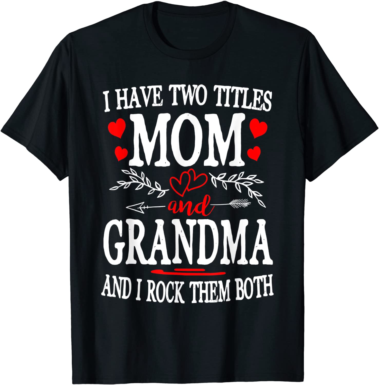 I Have Two Titles Mom And Grandma Mothers Day 2022 Classic Shirt