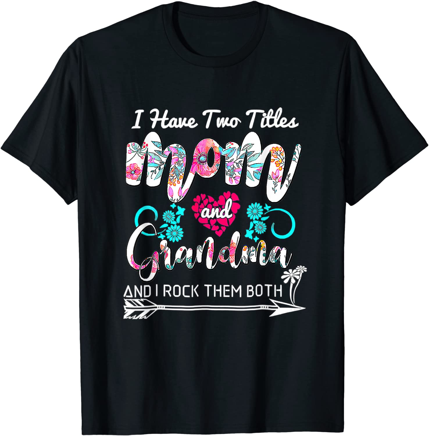 I Have Two Titles Mom And Grandma 2022 Shirt