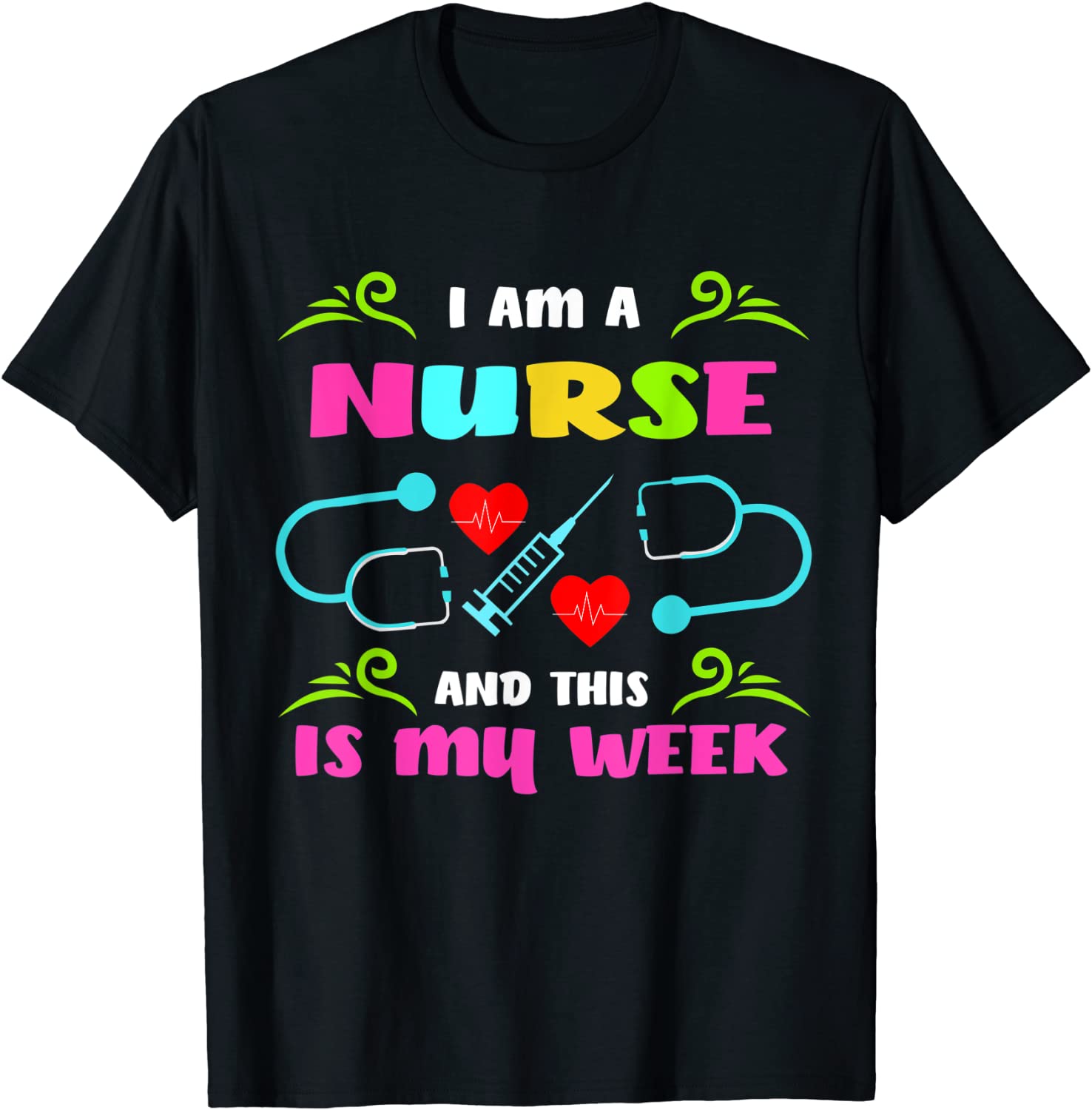 I'm A Nurse And This Is My Week Happy Nurse week 2022 Limited Shirt