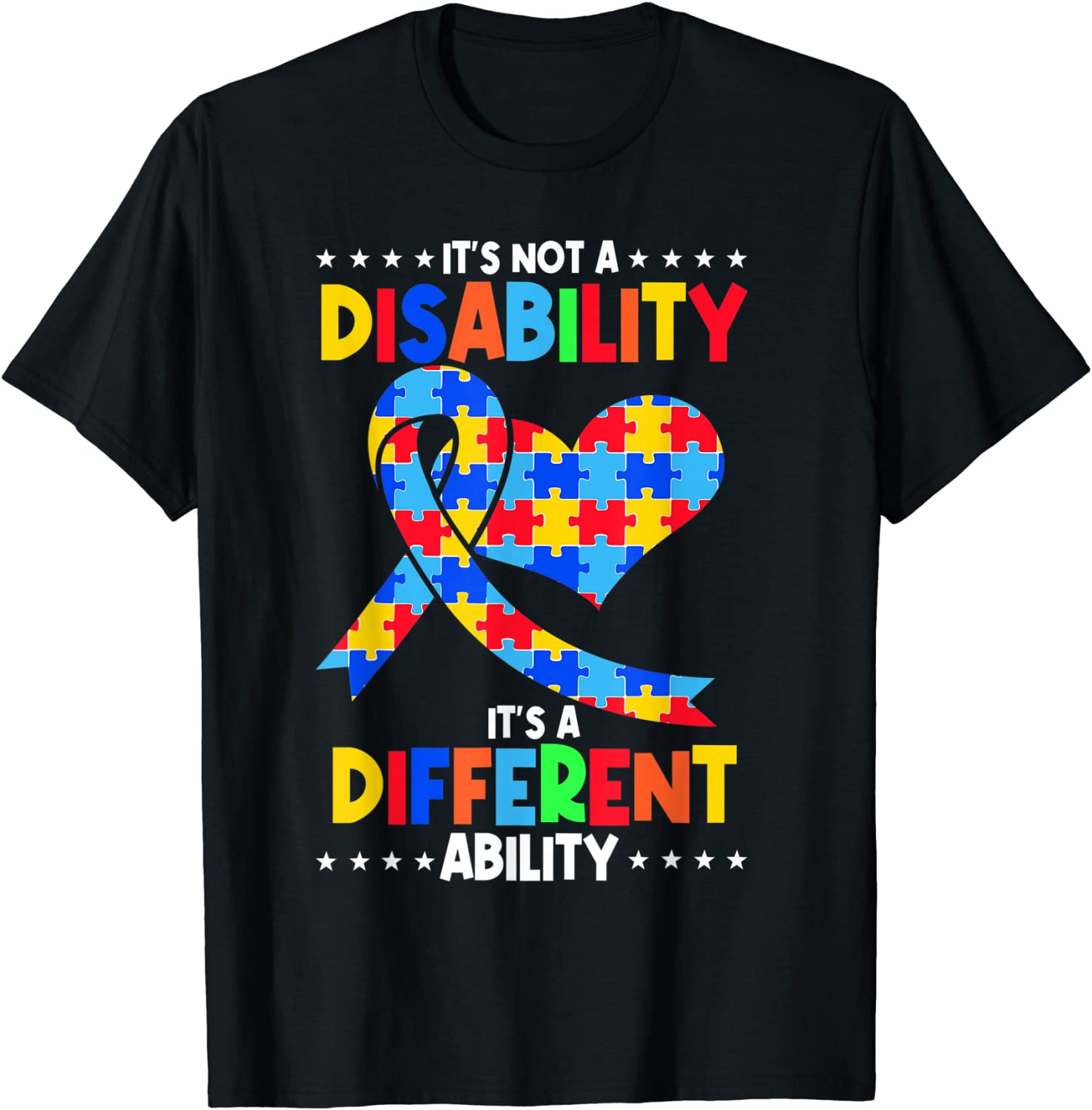 It's Not A Disability It's A Different Ability Autism 2022 Shirt