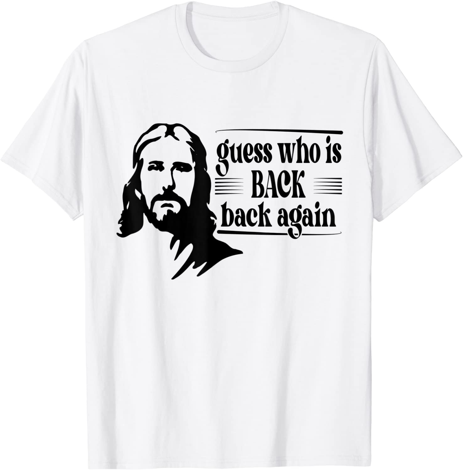 Jesus Christian Guess Who's Back Happy Easter 2022 Shirt