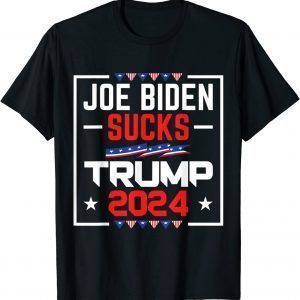 Joe Biden Sucks Trump 2024 President Political Election Classic Shirt