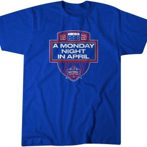 Kansas Basketball Monday Nights in April 2022 Shirt