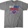Kansas Basketball Rock Chalk Comeback 2022 Shirt