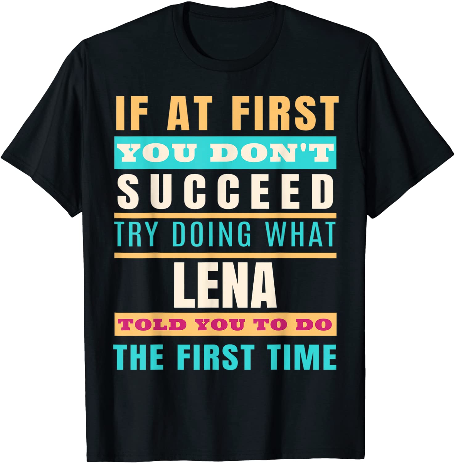LENA Personalized Name LENA First Name 2022 Shirt