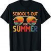 Last Day Of School Retro Schools Out For Summer Teacher 2022 Shirt