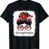 Laundry Worker Bleached Messy Bun Appreciation Day For Work 2022 T-Shirt