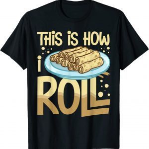 Lefse Norwegian Bread Recipe Maker Flatbread Rolling T-Shirt