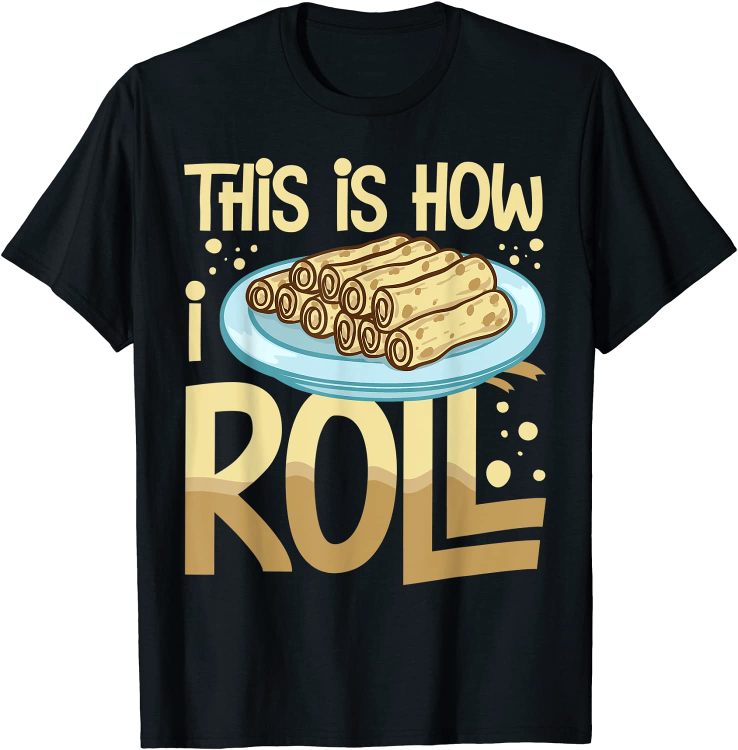 Lefse Norwegian Bread Recipe Maker Flatbread Rolling T-Shirt
