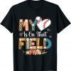 Leopard Baseball Mom My Heart Is On That Field Mother's Day 2022 Shirt