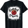 Leopard Bleached Basketball Mom Game Day 2022 Shirt