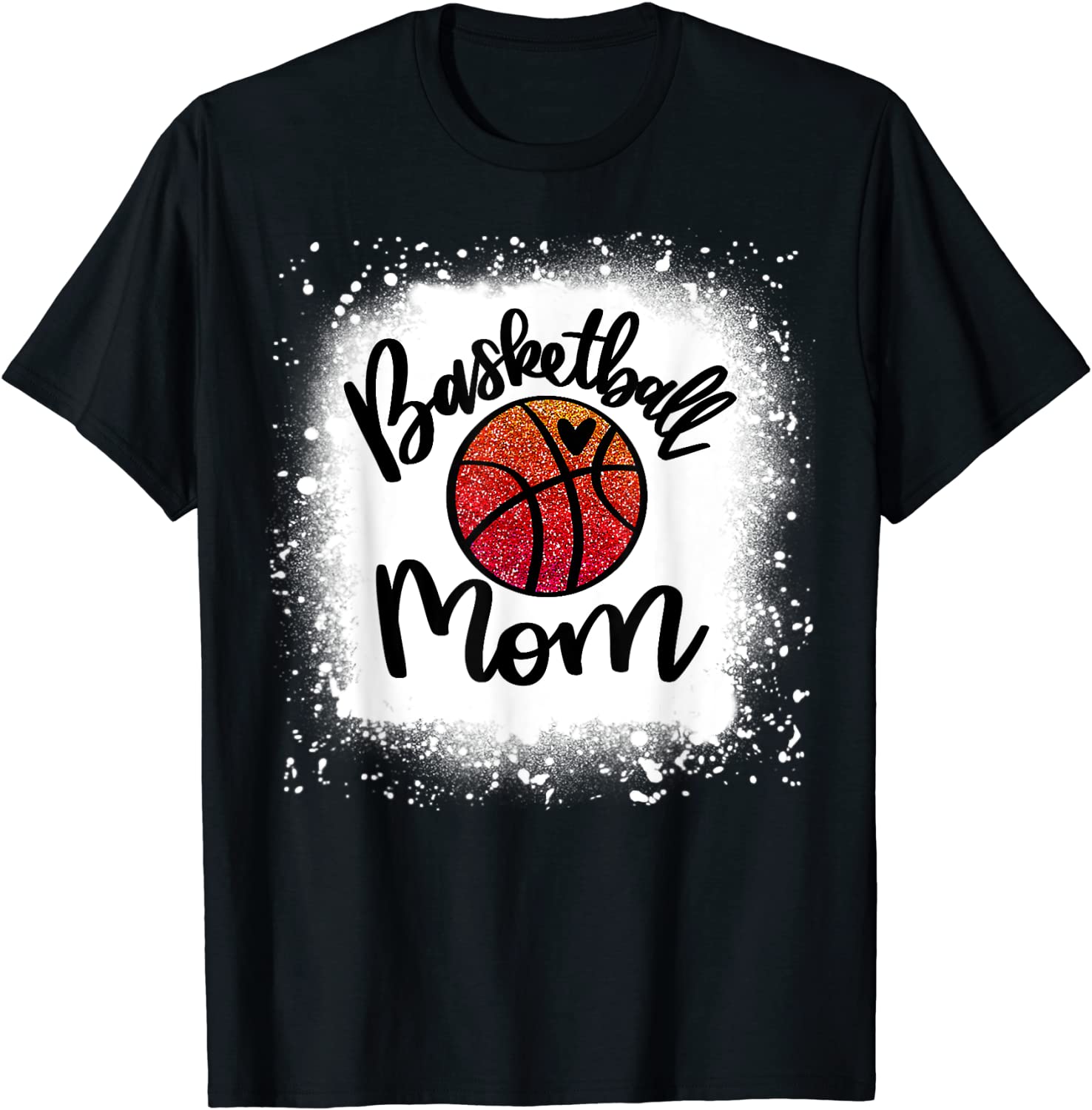 Leopard Bleached Basketball Mom Game Day 2022 Shirt