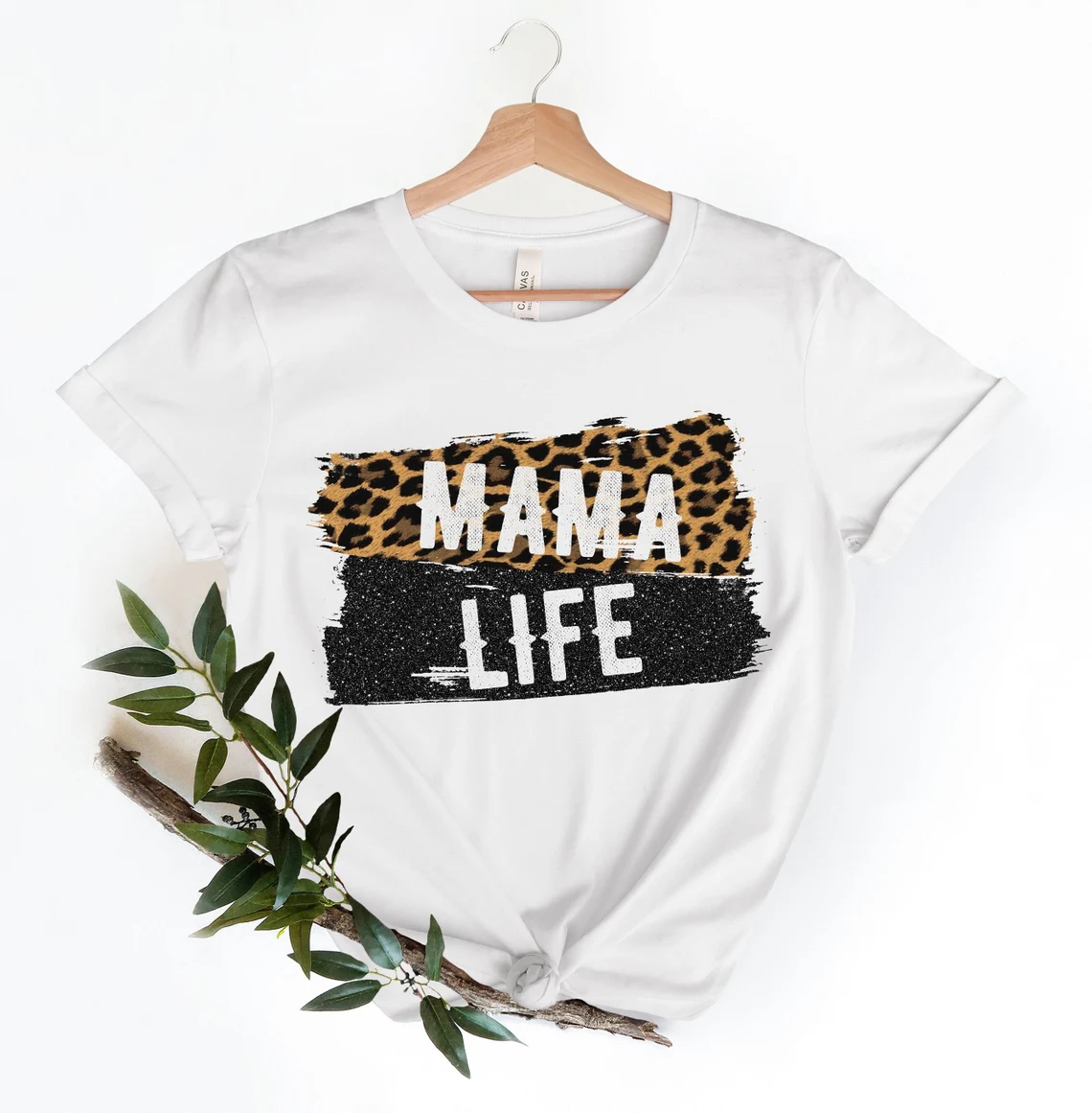 Leopard Mama Life Mothers Day Classic Shirt