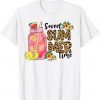 Leopard Sweet Summer Time I Love Summer Beach Vacation T-Shirt