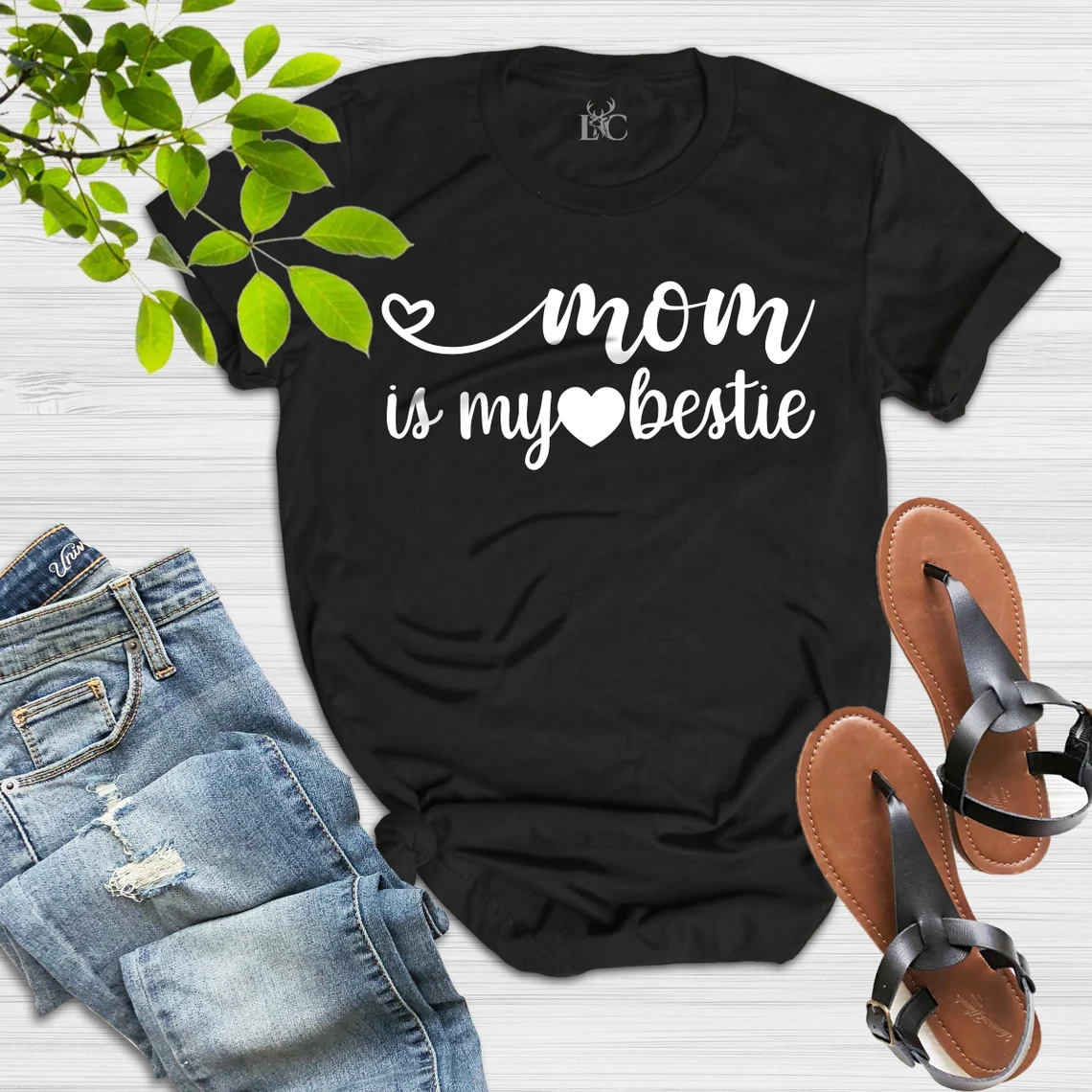 Mom Is My Bestie Mother's Day Shirt