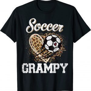 Soccer Grampy Leopard Tee Ball Mother's Day 2022 Shirt