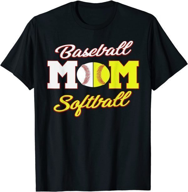 Softball Baseball Mom Mother's Day 2022 Classic Shirt