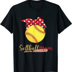 Softball Mom Leopard Mother's Day Mother's 2022 Classic Shirt