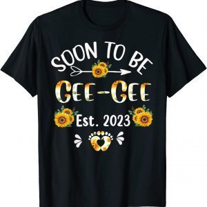 Soon To Be Gee-Gee 2023 Sunflower Mother's Day 2022 Shirt