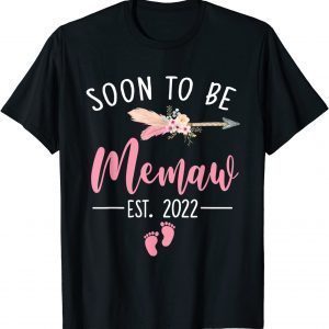 Soon To Be Memaw 2022 Mother's Day For New Memaw Classic Shirt