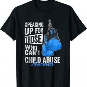 Speaking up for Those Who Can't Child abuse Awareness T-Shirt