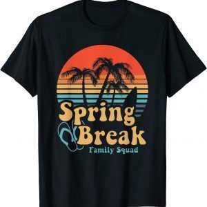 Spring Break 2022 family squad summer vacation in sandal T-Shirt