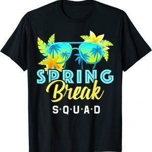 Spring Break Squad Retro Holiday Vacation Family Matching Classic Shirt