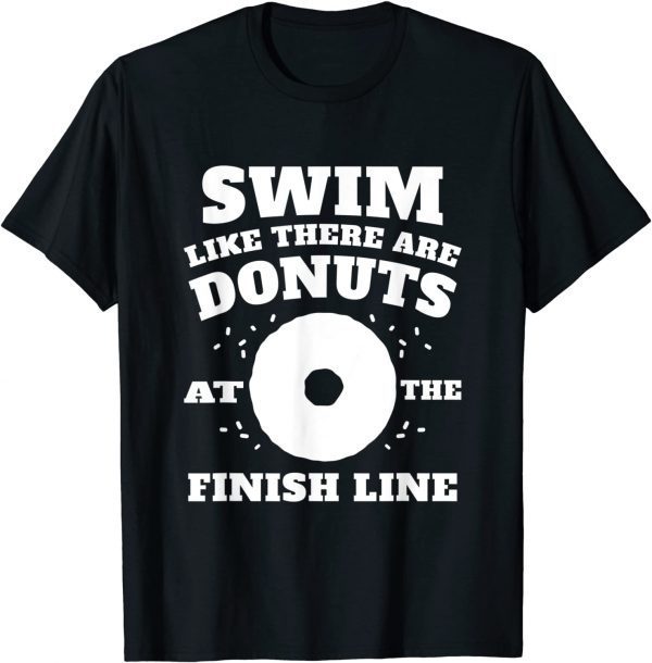 Swimmer Swimming Donut Swim Coaches 2022 Shirt