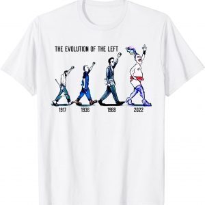 The Evolution Of The Left Biden 1917 - 2022 Classic Shirt