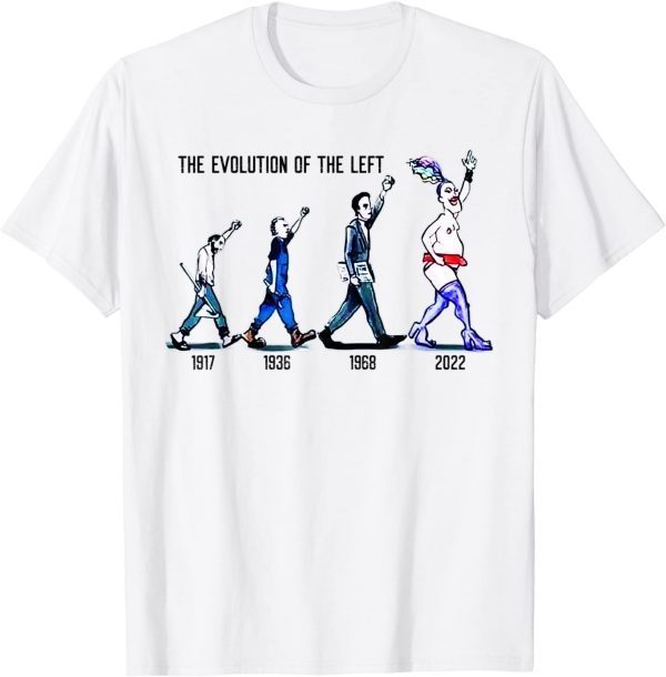 The Evolution Of The Left Biden 1917 - 2022 Classic Shirt