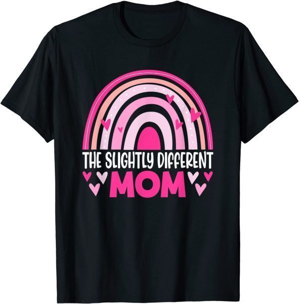 The Slightly Different Mom Puzzle Rainbow Mothers Day 2022 Shirt