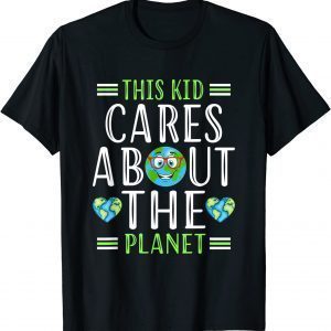 This Kid Cares Planet Save World Hour Earth Day Classic Shirt