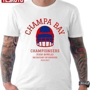 Todd Bowles Champa Bay Buccaneers Defense Coordinator T-Shirt