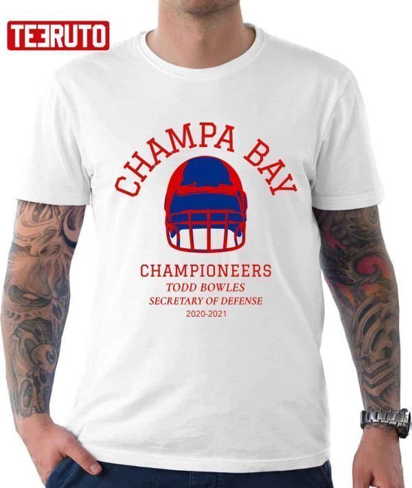 Todd Bowles Champa Bay Buccaneers Defense Coordinator T-Shirt