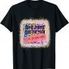 Tye Dye Leopard Mom Bleached Happy Mother's Day 2022 T-Shirt