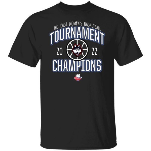 Uconn Huskies 2022 Big East Basketball Conference Tournament Champions Gift Shirt