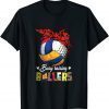 Volleyball Mom Golf Mom Busy Raising Ballers 2022 Shirt